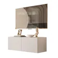 Lookway Lowboard COLGANTE KASCHMIR 100 cm Eleganter hängender TV-Schrank mit LED