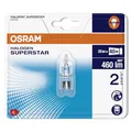 Osram Halopin Superstar – Halogen Bulbs (t13.3, G9, Clear, D, warm White)