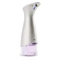 Umbra Otto 280ml Automatischer Schaumseifen-und Handdesinfektionsmittelspender, Schäumender Seifenspender mit Sensor, Nickel, Einheitsgröße