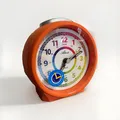 Atlanta 1999/12 Kinderwecker Ohne Ticken Orange Licht Geschenk Einschulung OVP