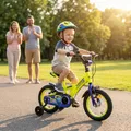 Kinder Fahrrad Turbo Kinderfahrrad 12 Zoll mit Stützräder Jungenfahrrad Bike