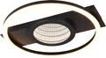 REALITY LED-Deckenleuchte WHEELER, R64801132, 16W, 2000lm, 3000K, schwarz