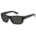 Polaroid Unisex PLD 7046/s Sunglasses, 08A/M9 Black Grey, 57