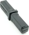 Design61 2x 2-Wege Steckverbinder Rohrverbinder für Vierkantrohre 20 x 20 x 2mm