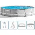Frame Pool 457 X 107 Cm Komplettset Rundpool Mit Zubehör - Intex