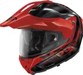 X-Lite X-552 Ultra Carbon Hillside N-Com Helm, schwarz/rot, XL (62)