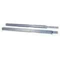 Inter-Tech 19" Teleskopschienensatz 2U 650 mm Silber