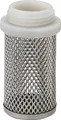 Crepine Edelstahl Serie 102 für Sanitär und Heizung, 50x60 mm, Anschluss M