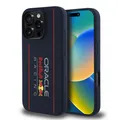 Red Bull Silikon vertikal Logo MagSafe Case Hülle Cover f. iPhone 16 Pro Navy