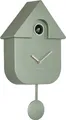 Karlsson - Kuckucksuhr Modern Cuckoo Metallic - Grün - 21.5x8.5x41cm
