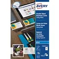 AVERY Zweckform Quick and Clean Visitenkarten 260 g/m2 Weiß 25 Blatt à 8 Stück