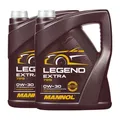10 (2x5) Liter MANNOL 0W-30 Legend Extra Motoröl