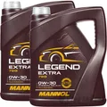 2x5L MANNOL LEGEND 0W-30 MOTORÖL API SN ACEA passend für BMW LL-12FE MB 229.61