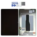 Display LCD mit Rahmen für Samsung Galaxy Tab S9 FE GH82-32743A Schwarz Ersatzteil