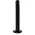 Brandson Turmventilator 3 Geschwindigkeitsstufen LED-Display Oszillation Schwarz