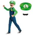 Disguise Offizielles Luigi Kostüm Kinder Super Mario Und Luigi Kostüm Kinder Fas