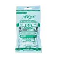 PURIZE Aktivkohlefilter Xtra Slim Size White, 6mm, 50er Packung