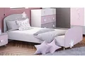 möbelando Kinder-Bett Motivbett Einzelbett Mädchenbett Prinzessinnenbett Savannah I