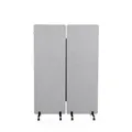 hjh OFFICE Trennwand Panel Sichtschutz Akustikwand PET Polyester