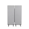 hjh OFFICE Trennwand Panel Sichtschutz Akustikwand PET Polyester