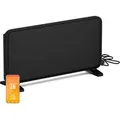 Infrarotheizung 2000 W – Wandmontage & Standgerät, Graphen-heizelement, App & Touch-steuerung, Thermostat, Ip24, Überhitzungs- & Umkippschutz, Für Räume Bis 20 M2, Schwarz - Blumfeldt