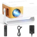 Mini Beamer Y3 - 1080P, 15000L, HDMI/USB/Phone/PS5/TV Stick, Flexibel, Tragbar