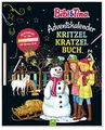 Bibi & Tina Adventskalender Kritzel-Kratzel Buch: Kratzmotive mit tollen Farbeffekten für Kinder ab 5 Jahren. Mit Bambus-Stick