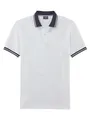 OLYMP Herren Polo-Shirt Kurzarm Casual.Wirk,Pikee,984 Casual Circular Knit Regular fit,99 Weiss 00,S