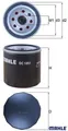 MAHLE OC1051 Ölfilter Motorölfilter