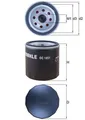 MAHLE OC 1051 Ölfilter für FORD,FORD ASIA & OCEANIA,FORD AUSTRALIA,FORD USA,HYUN