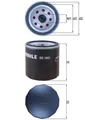 KNECHT Ölfilter OC 1051 Anschraubfilter für FORD VOLVO MAZDA FIESTA FOCUS MAX KA