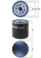 KNECHT OC 1051 Ölfilter für FORD,FORD AFRICA,FORD ASIA & OCEANIA,FORD AUSTRALIA,