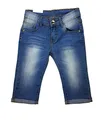 Girls Fashion Mädchen Stretch Jeans Capri, Sommerhose, Gr. 98/104, Mn7825.4