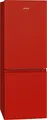 Bomann Kühl-Gefrierkombination KG 320.2 | 175l | Abtauautomatik | LED | 143x49,5x56,2cm | Energieklasse E | rot, E (Spektrum A bis G)