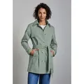 STREET ONE Trenchcoat mit Bindegürtel grün 44 EU