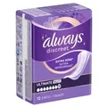 Always Discreet Ultimate Nacht Inkontinenzeinlagen, 8 Tropfen 8006540351987 , 1 Monatsbox = 4 Packungen à 12 Stück