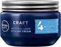 NIVEA MEN Styling Cream im 1er Pack (1 x 150ml), Haarcreme für formbaren Halt ohne zu verhärten, flexibles Haargel für einen Natural Look