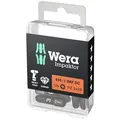 Wera Bit-Set, Sortiment Bit-Box Impaktor 1/4" DIN 3126 C6,3 PZ3 x 25 mm 10er Pack