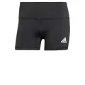 adidas Damen 4 Inch Shorts, Black/White, L