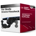 Anhängerkupplung schwenkbar für Skoda Octavia Fliessheck 11.2012-02.2020 neu