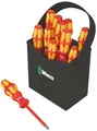 Wera 05004310001 Schraubendreher im Köcher Kraftform 2go 100, 11?teilig
