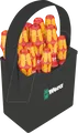 WERA 05004310001 - Schraubendrehersatz Kraftform 2go 100, gemischt, 11-teilig