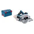 Bosch Professional 18V System Akku Handkreissäge GKS 18V-68 (inkl. 1x Parallelanschlag, 1x Sägeblatt, Einlage, BOXX)