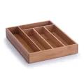 zeller Besteckkasten BAMBUS BHT 34x5x26 cm braun
