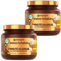✅ Garnier Wahre Schätze 1 Minute Haarkur Argan & Camelia-Öl Haarmaske 2x 340ml ✅