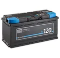ECTIVE ECTIVE Semi Cycle SC120 AGM Versorgungsbatterie 120Ah Batterie