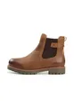 camel active Damen Chelsea Boot mit Reißverschluss Braun, womenswear-39