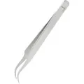 REMOS Zeckenpinzette 7370, für Mensch und Tier, aus Edelstahl, Länge 12 cm