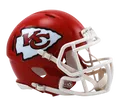 NFL Riddell Football Speed Mini Helm Kansas City Chiefs