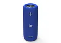 SHARP GXBT280 Bluetooth-Lautsprecher, tragbare Musikbox mit DSP-Technologie (max 12 Stunden Spielzeit, spritzwassergeschützt), blau